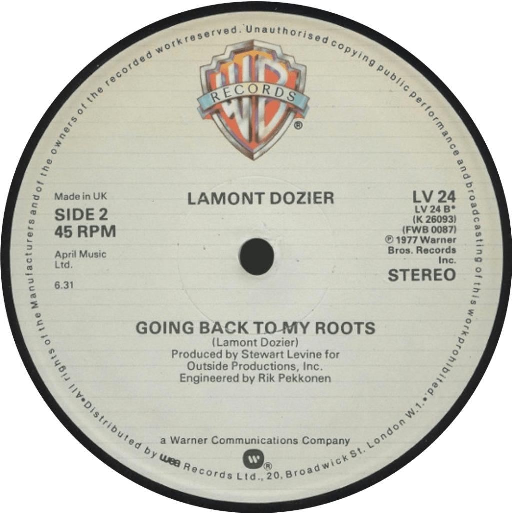 Lamont Dozier – Going Back to My&nbsp;Roots