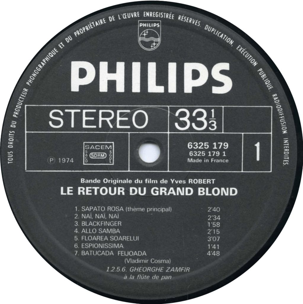 Vladimir Cosma and Gheorge Zamfir – Sabato&nbsp;Rosa