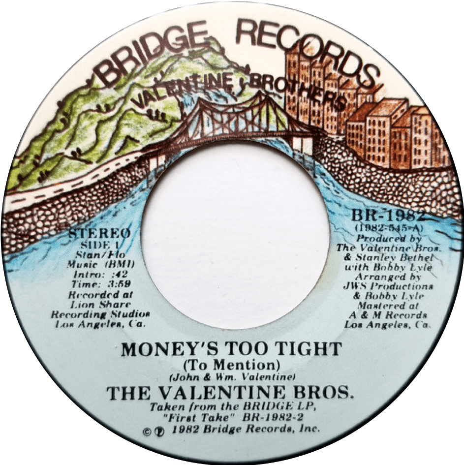 The Valentine Brothers – Money’s Too Tight (To&nbsp;Mention)