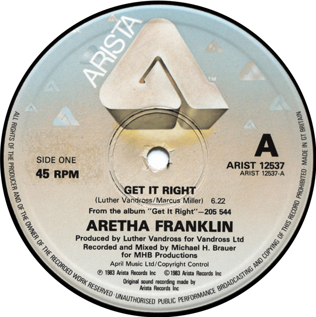 Aretha Franklin – Get It&nbsp;Right