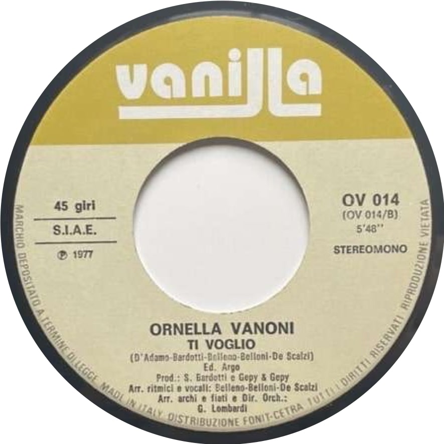 Ornella Vanoni – Ti&nbsp;Voglio