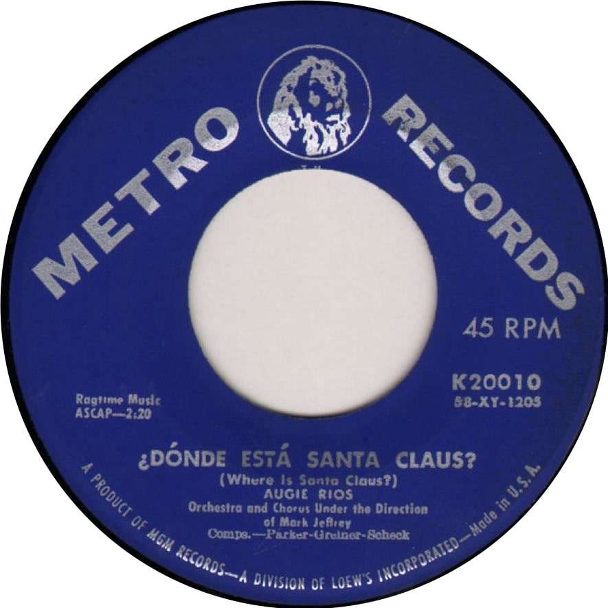 Angie Rios – Donde Esta Santa&nbsp;Claus?