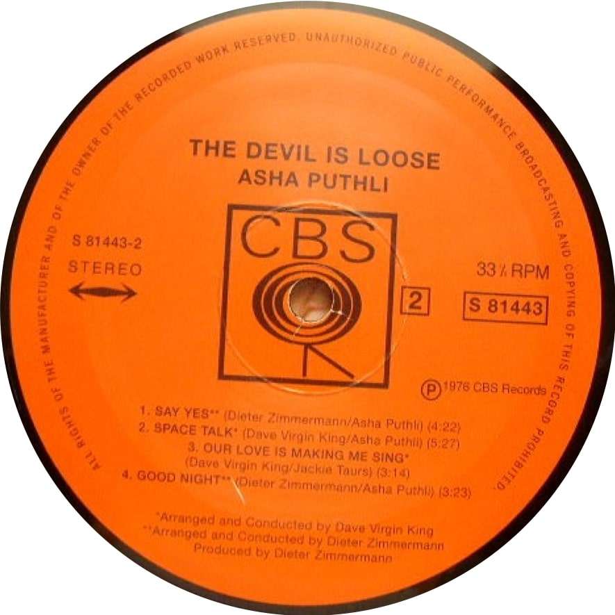 Asha Puthli – Space&nbsp;Talk