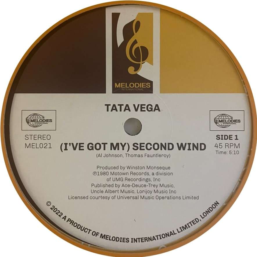Táta Vega – (I’ve Got My) Second&nbsp;Wind