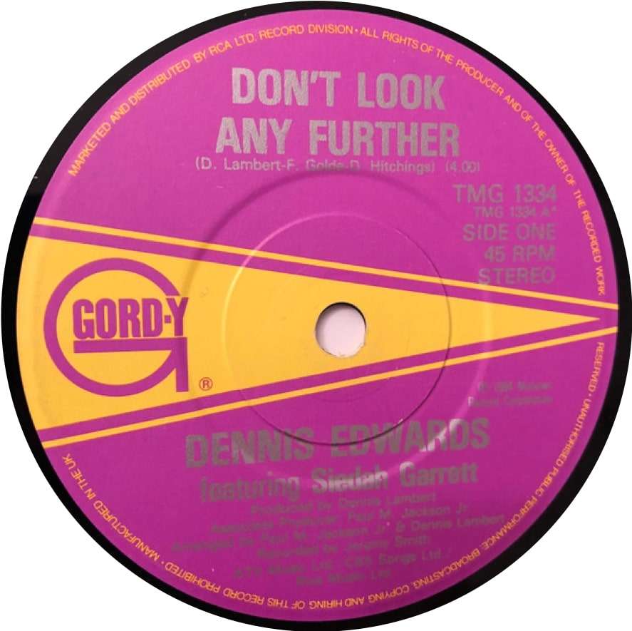 Dennis Edwards – Don’t Look Any&nbsp;Further