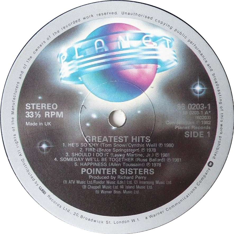 The Pointer Sisters –&nbsp;Happiness